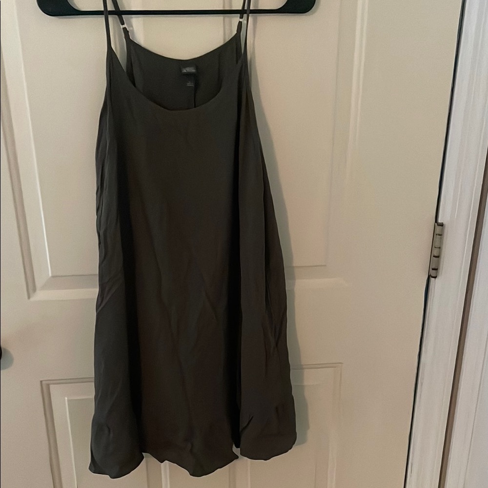 Wild Fable Olive Green Sleeveless dress